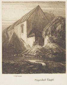 Meppershall Chapel, 1915. Creator: Frederick Landseer Maur Griggs