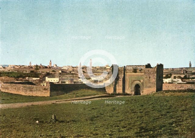 ''Mequinez; Afrique du nord', 1914. Creator: Jules Gervais-Courtellemont.