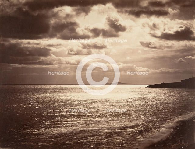 Mer Méditerranée - Sète, 1857. Creator: Gustave Le Gray.