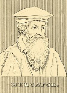 Mercator (1512-1594), 1830. Creator: Unknown