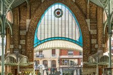 Mercado Central, Valencia, (c1914-1928), c2014-2017. Artist: Alan John Ainsworth