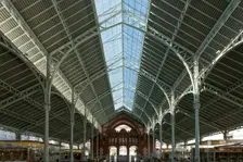 Mercado Central, Valencia, (c1914-1928), c2014-2017. Artist: Alan John Ainsworth