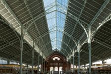 Mercado Central, Valencia, (c1914-1928), c2014-2017. Artist: Alan John Ainsworth
