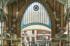 Mercado Central, Valencia, (c1914-1928), c2014-2017. Artist: Alan John Ainsworth