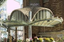 Mercado Central, Valencia, (c1914-1928), c2014-2017. Artist: Alan John Ainsworth