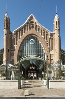Mercado Central, Valencia, (c1914-1928), c2014-2017. Artist: Alan John Ainsworth