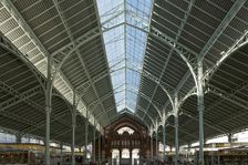 Mercado Central, Valencia, (c1914-1928), c2014-2017. Artist: Alan John Ainsworth
