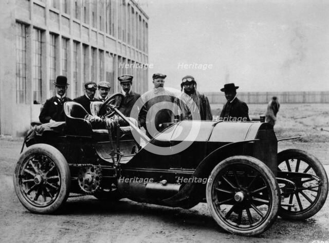 Mercedes 90 hp car, c1930-c1904. Artist: Unknown