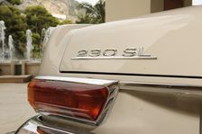 Mercedes Benz 230SL 1963. Artist: Simon Clay