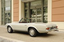 Mercedes Benz 230SL 1963. Artist: Simon Clay