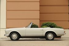 Mercedes Benz 230SL 1963. Artist: Simon Clay