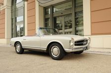 Mercedes Benz 230SL 1963. Artist: Simon Clay