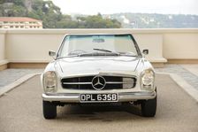 Mercedes Benz 230SL 1963. Artist: Simon Clay