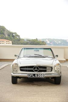 Mercedes Benz 230SL 1963. Artist: Simon Clay