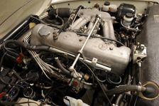 Mercedes Benz 230SL 1963. Artist: Simon Clay