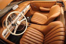 Mercedes Benz 300 SL roadster 1958. Artist: Simon Clay