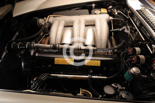 Mercedes Benz 300 SL roadster 1958. Artist: Simon Clay.