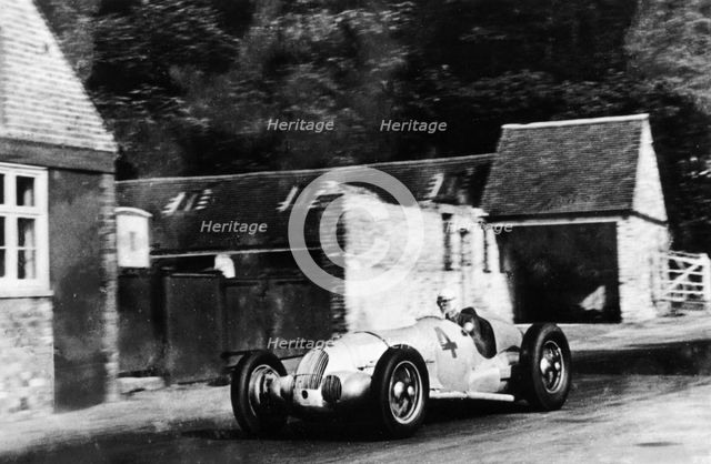 Mercedes-Benz W125, Donington Grand Prix, 1937. Artist: Unknown