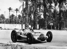 Mercedes Benz W154, Hermann Lang, Tripoli Grand Prix 1938. Creator: Unknown