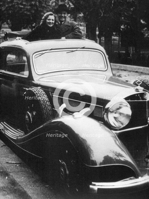 Mercedes-Benz car, c1930s. Artist: Unknown