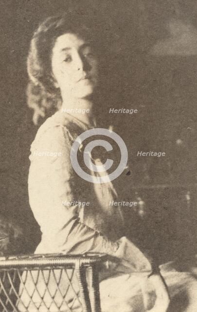 Mercedes de Cordoba, c. 1900. Creator: Joseph Turner Keiley.