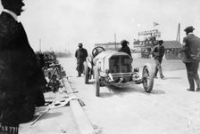 Mercedes of Christian Lautenschlager, French Grand Prix, Dieppe, 1908