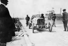Mercedes of Christian Lautenschlager, French Grand Prix, Dieppe, 1908