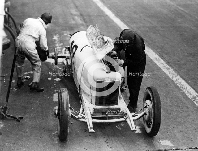 Mercedes M72/94 of Louis Zborowski at the Italian Grand Prix, Monza, 1924 Creator: Unknown.