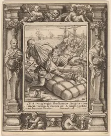 Merchant, 1651. Creator: Wenceslaus Hollar
