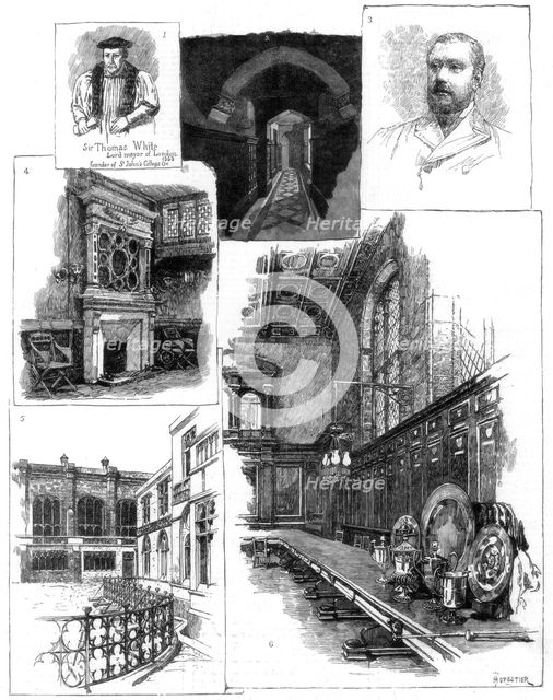 Merchant Taylors' Company, one of the City Guilds, 1884.Artist: Horestier