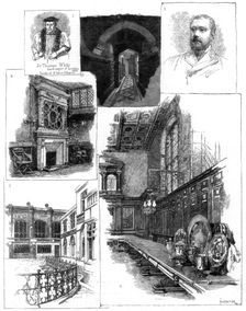 Merchant Taylors Company, one of the City Guilds, 1884.Artist: Horestier
