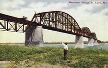 Merchants Bridge, St Louis, Missouri, USA, 1910
