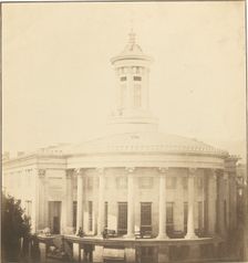 Merchants Exchange, Philadelphia, August 16, 1849. Creator: W. & F. Langenheim