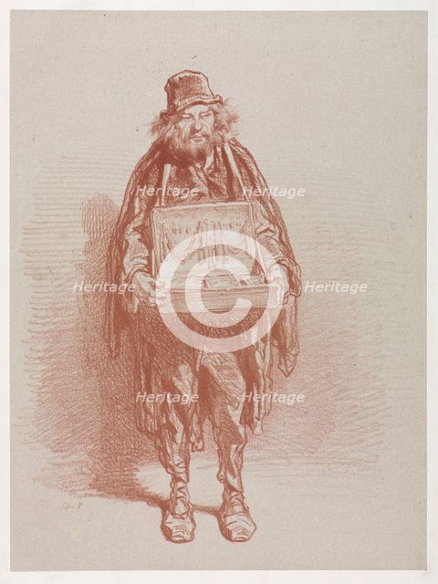 Mercier Ambulant. Creator: Paul Gavarni (French, 1804-1866).