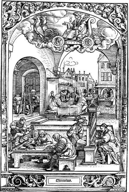 Mercury, 1531. Artist: Sebald Beham