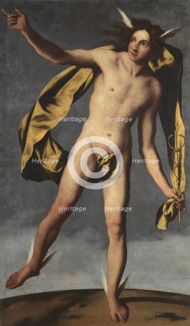 Mercury, 1660-1670. Creator: Pietro della Vecchia (1603-1678).