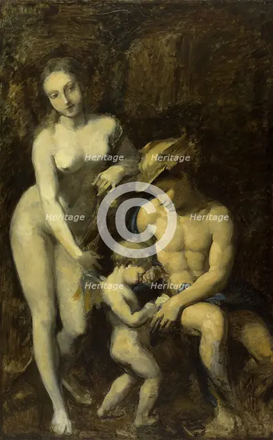 Mercury, Venus and Cupid, after Correggio, between 1871 and 1873. Creator: Jean-Baptiste Carpeaux.