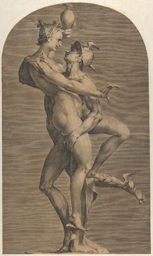 Mercury Abducting Psyche, ca. 1620. Creator: Adriaen de Vries