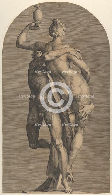 Mercury Abducting Psyche, ca. 1622. Creator: Adriaen Collaert.