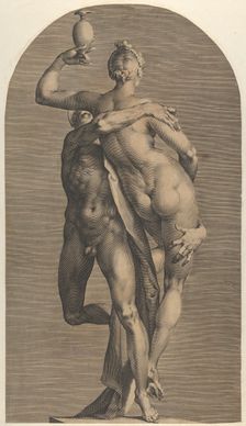 Mercury Abducting Psyche, ca. 1622. Creator: Adriaen Collaert