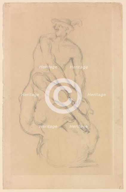 Mercury (after Pigalle), 1885/1895. Creator: Paul Cezanne.