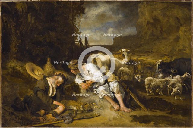 Mercury and Argus, 1645-1647. Artist: Fabritius, Carel (1622-1654)