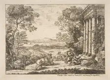 Mercury and Argus, 1662. Creator: Claude Lorrain