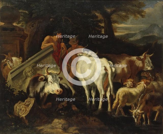Mercury and Argus, 1750. Creator: Pieter van Bloemen.