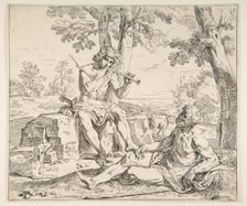Mercury and Argus, ca. 1630-1648. Creator: Simone Cantarini