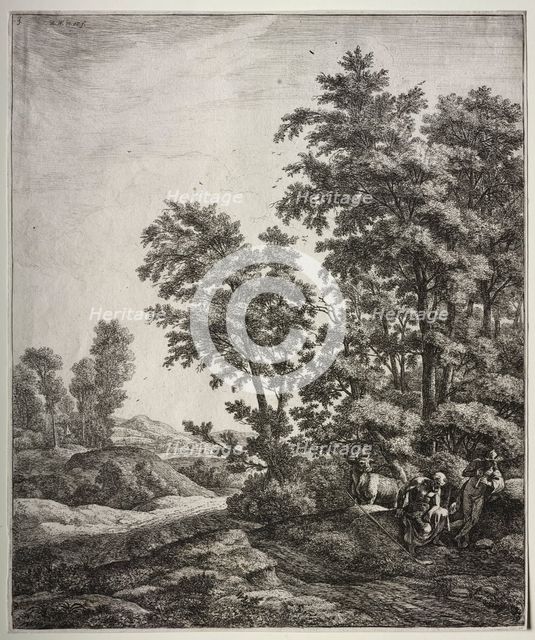 Mercury and Argus. Creator: Anthonie Waterloo (Dutch, 1609/10-1690).