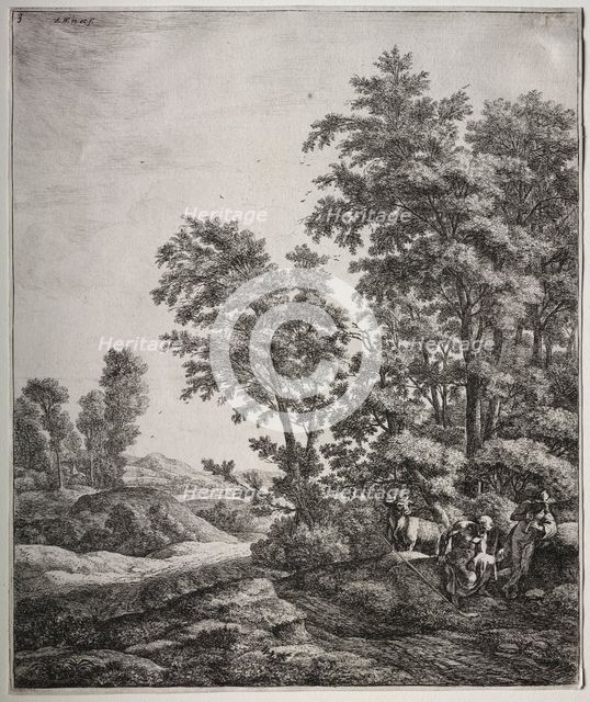 Mercury and Argus. Creator: Anthonie Waterloo (Dutch, 1609/10-1690).