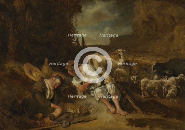 Mercury and Argus, between c1645 and c1647. Creator: Carel Fabritius.