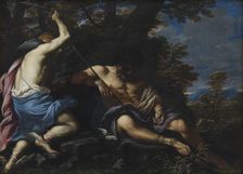 Mercury and Argus, End of 17th-Early 18th century. Creator: Troppa, Girolamo (1637-1710)