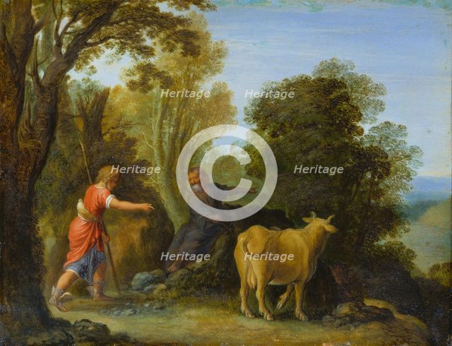 Mercury and Battus, 1610-1620. Creator: Follower of Adam Elsheimer.